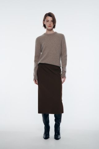Zara + Sequin Midi Skirt