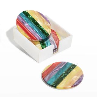 Bari Lynn + Rainbow Coasters