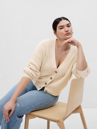 Gap + Shaker-Stitch Cardigan