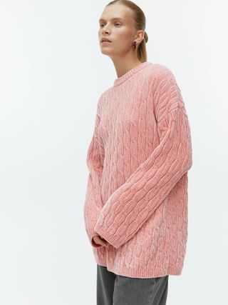 Arket + Cable-Knit Chenille Jumper