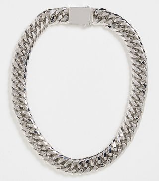 Kenneth Jay Lane + Braided Chain Link Necklace