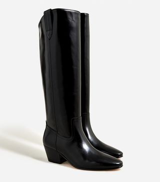 J.Crew + Piper Knee-High Boots in Leather