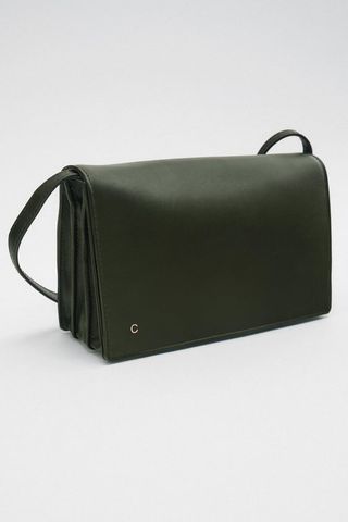 Zara + Minimalist Leather Bag