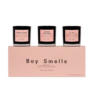 Boy Smells + Cedar Stack, Hinoki Fantome and St. Al Votive Set