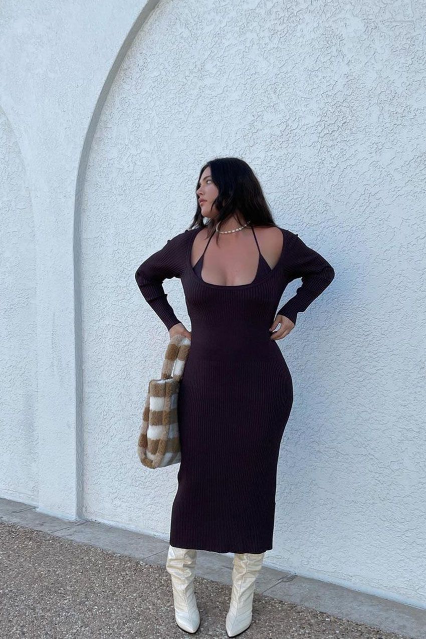 The 18 Best Ribbed-Knit Dresses We're Wearing in 2021 | Who What Wear