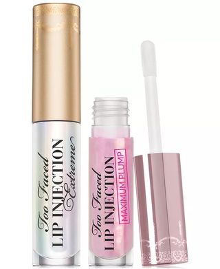 Too Faced + Lip Injection the Icons Set Usd $33 Value