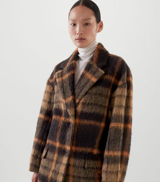 Cos + Tailored Checked Coat