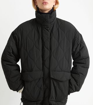 & Other Stories + Quilted Zip Jacket