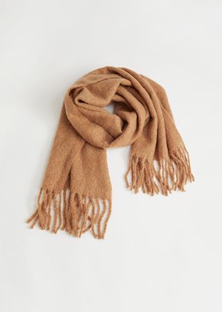 & Other Stories + Fringed Blanket Scarf