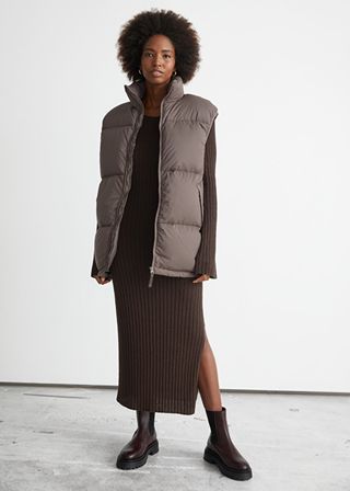 & Other Stories + Relaxed Puffer Vest