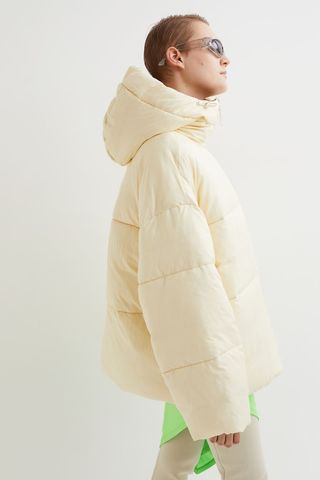 H&M + Recycled Nylon Puffer Jacket