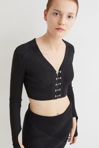 H&M + Crop Cardigan