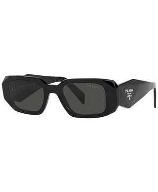 Prada + Runway Geometric-Frame Sunglasses
