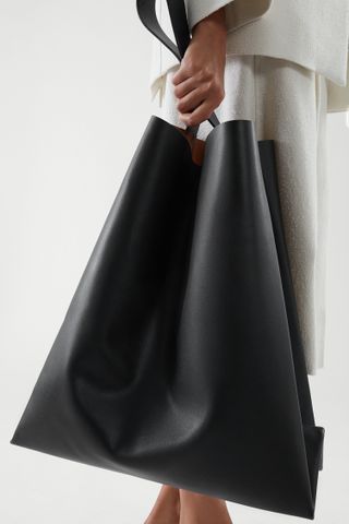 COS + Leather Tote Bag