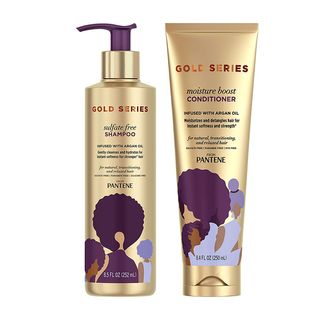 Pantene + Gold Series Sulfate-Free Shampoo & Conditioner