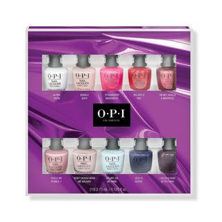 OPI + Holiday Iconic Nail Lacquer Mini 10 Piece Pack