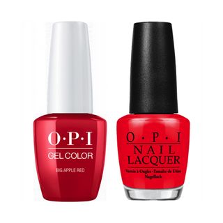 OPI + Gel & Lacquer Combo in Big Apple Red
