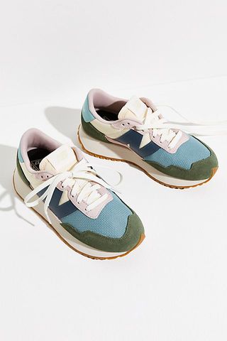 New Balance + 237 Patchwork Sneakers