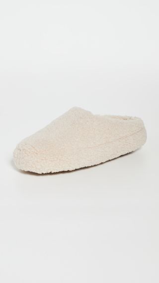 Madewell + Sherpa Scuff Slippers