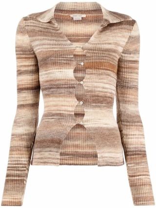 Paloma Wool + Stripe Knit Cardigan