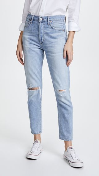 Citizens of Humanity + Liya High Rise Classic Fit Jeans