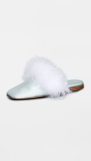 Sleeper + Manon Mules With Detachable Feathers
