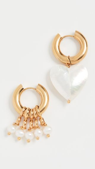 Timeless Pearly + Heart Pearl Set