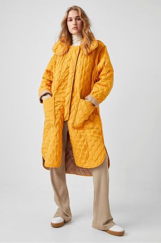 French Connection + Aris Quilted Coat