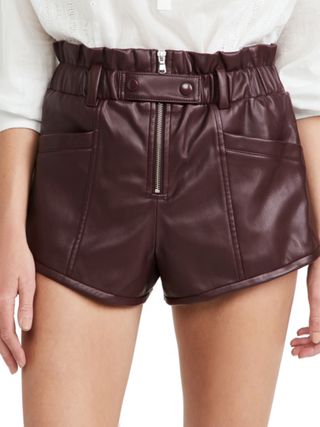 Sea + Lena Vegan Leather Shorts