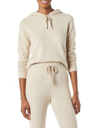 Amazon Essentials + Soft Touch Hooded Pullover Sweater