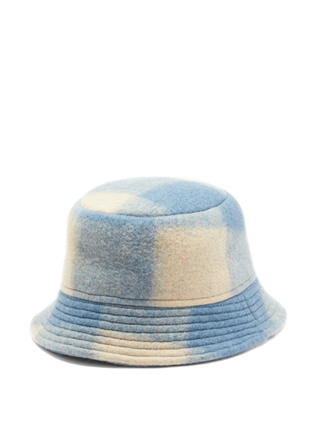 Isabel Marant + Hayley Logo-Embroidered Felt Bucket Hat