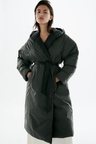 Zara + Reversible Puffer Coat