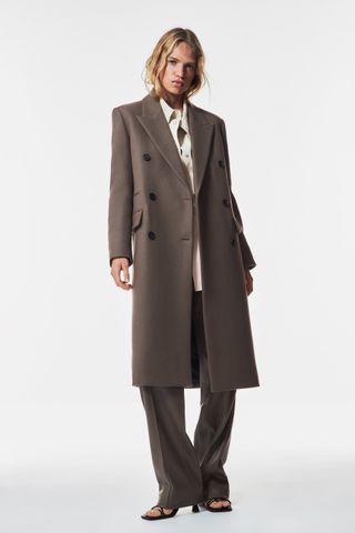 Zara + Menswear-Style Oversized Coat