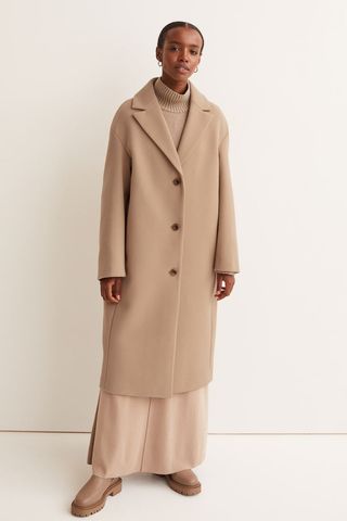 H&M + Straight-Cut Coat