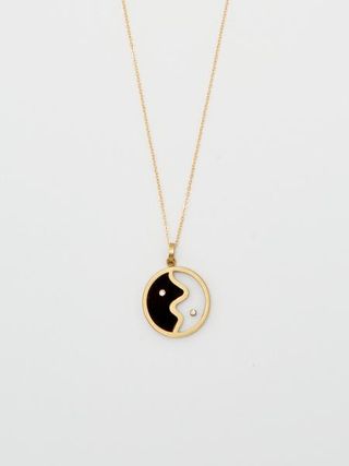 Bagatiba + Yin Yang Glass Necklace