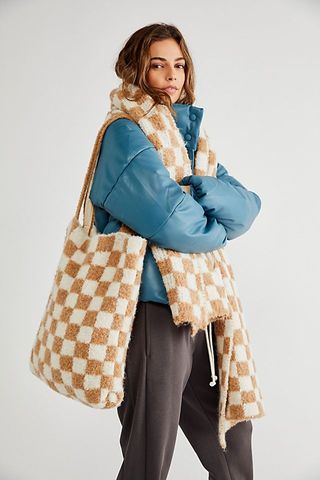 Free People + Checkers Carry On Scarf Set