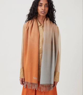 Mulberry + Cashmere Blend Ombre Scarf