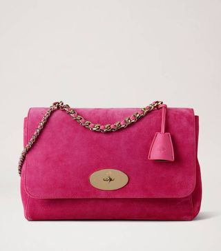 Mulberry + Oversized Lily Mulberry Pink Suede