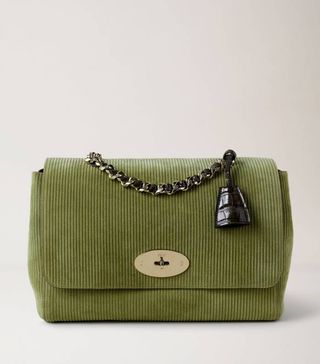 Mulberry + Oversized Lily Summer Khaki Suede Corduroy