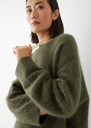 & Other Stories + Oversized Mohair Knit Sweater