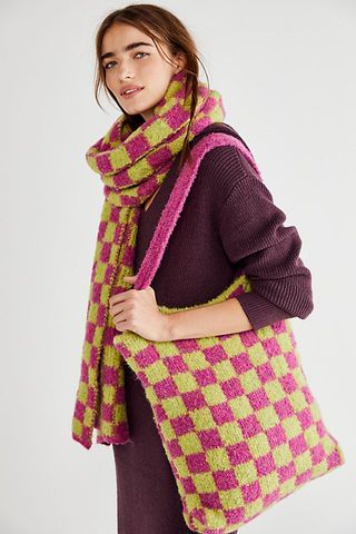 Free People + Checkers Carry on Scarf Set