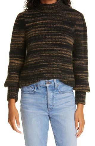 Veronica Beard + Alston Mock Neck Sweater