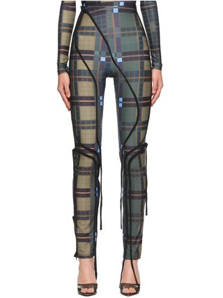 Ottolinger + Check Strappy Leggings