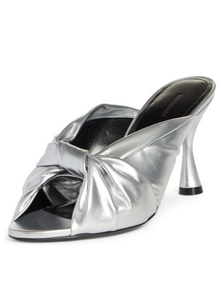 Balenciaga + Drapy Slide Sandal