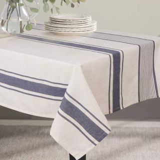 Colorbird + French Stripe Tablecloth