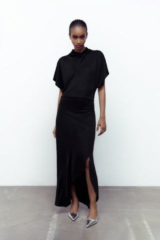 Zara + Flowing Dress