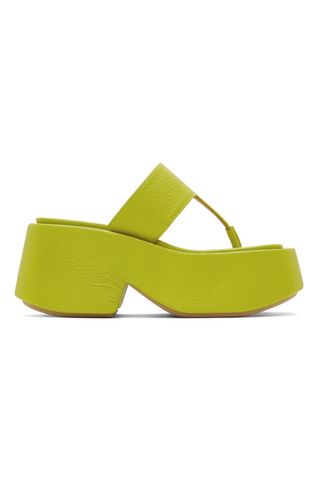 Marsèll + Green Zeppo Infradito Wedge Sandals