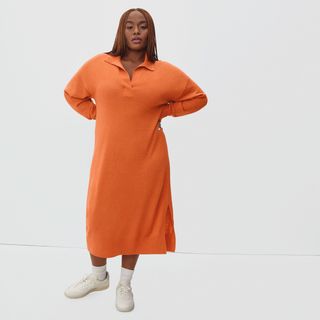 Everlane + The Cashmere Polo Dress