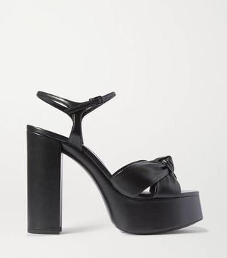 Saint Laurent + Bianca Platform Sandals
