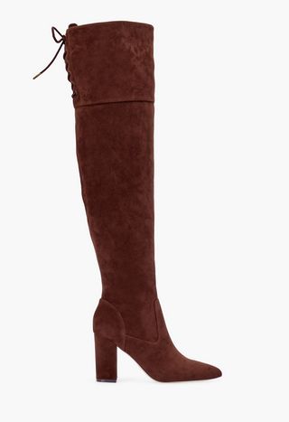 JustFab + Aubriana Tie Over-the-Knee Boot
